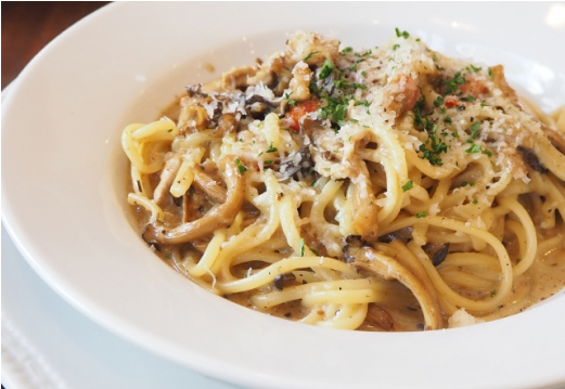 和風きのこパスタの画像