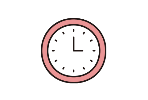時計のイラスト
